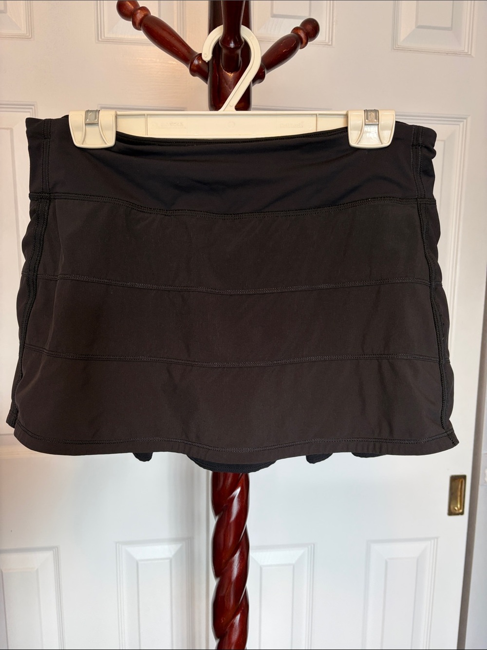 Lululemon Black Athletic Skort with Built-In Shorts Size 10 Tennis Golf Running